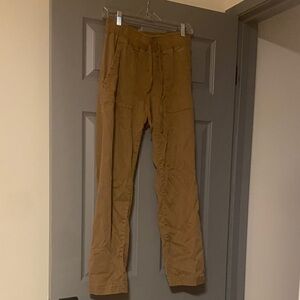 Buffalo David Bitton Small Brown Pants Drawstring Pull on Comfy